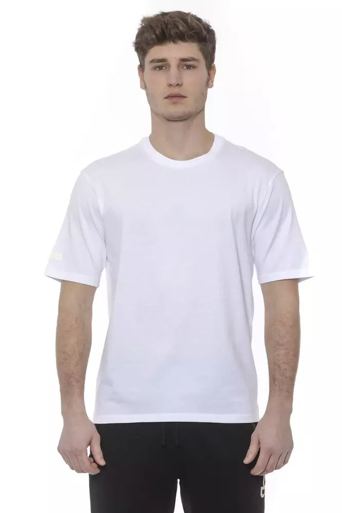 White Cotton Men T-Shirt-Tond-LabelTerrace.com
