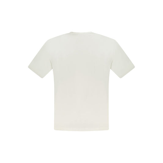 White Cotton Men T-Shirt-North Sails-LabelTerrace.com