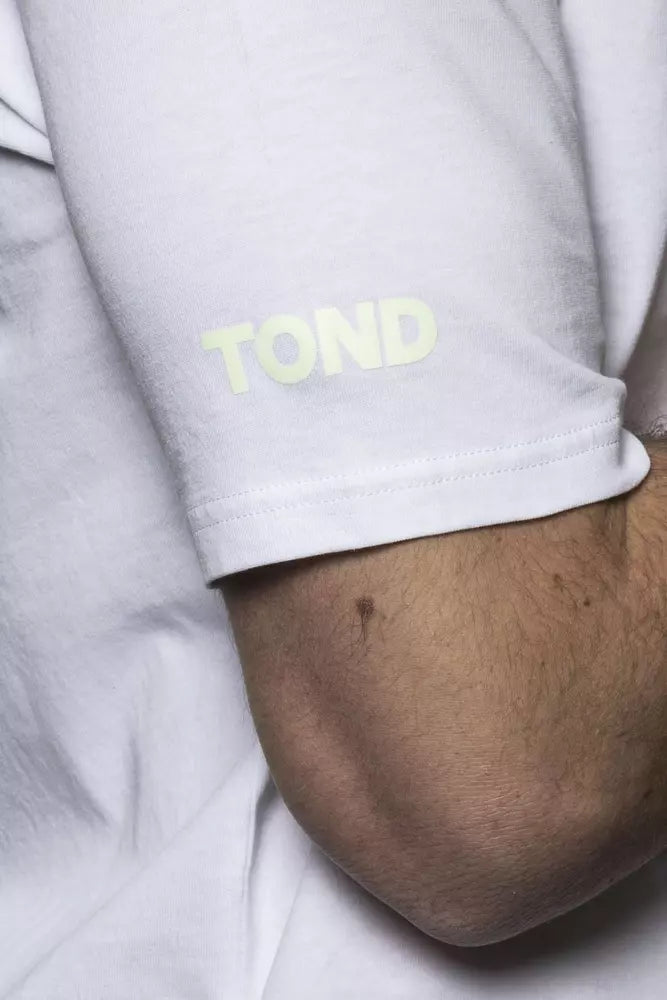 White Cotton Men T-Shirt-Tond-LabelTerrace.com