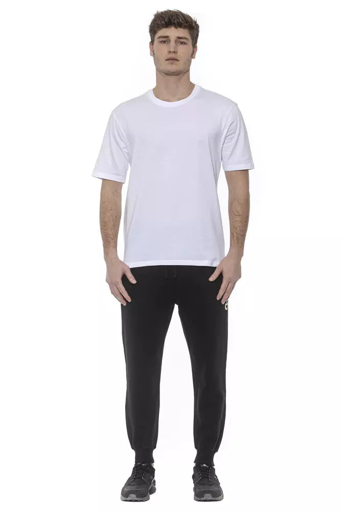 White Cotton Men T-Shirt-Tond-LabelTerrace.com