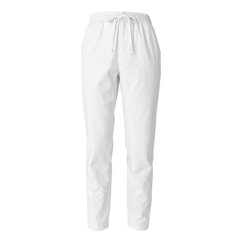 White Cotton Men's Pant-Alpha Studio-LabelTerrace.com
