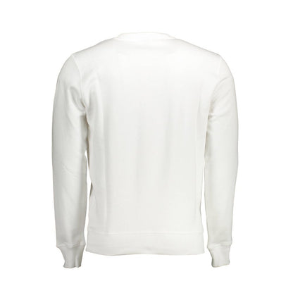 White Cotton Men's Sweatshirt