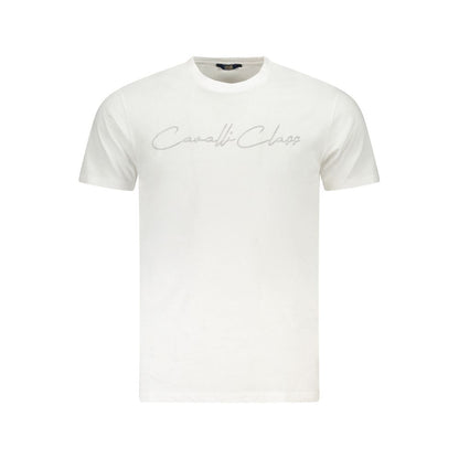 White Cotton Mens TShirt