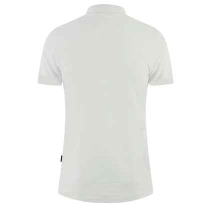 White Cotton Polo Shirt-Aquascutum-LabelTerrace.com