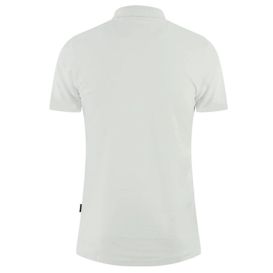 White Cotton Polo Shirt-Aquascutum-LabelTerrace.com