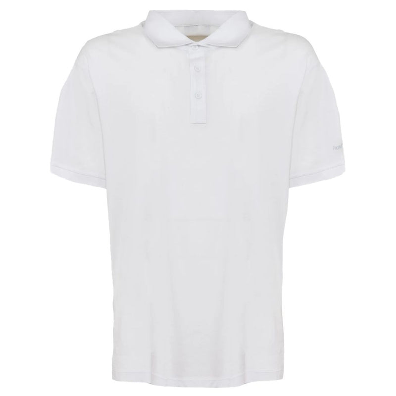 White Cotton Polo Shirt-People Of Shibuya-LabelTerrace.com