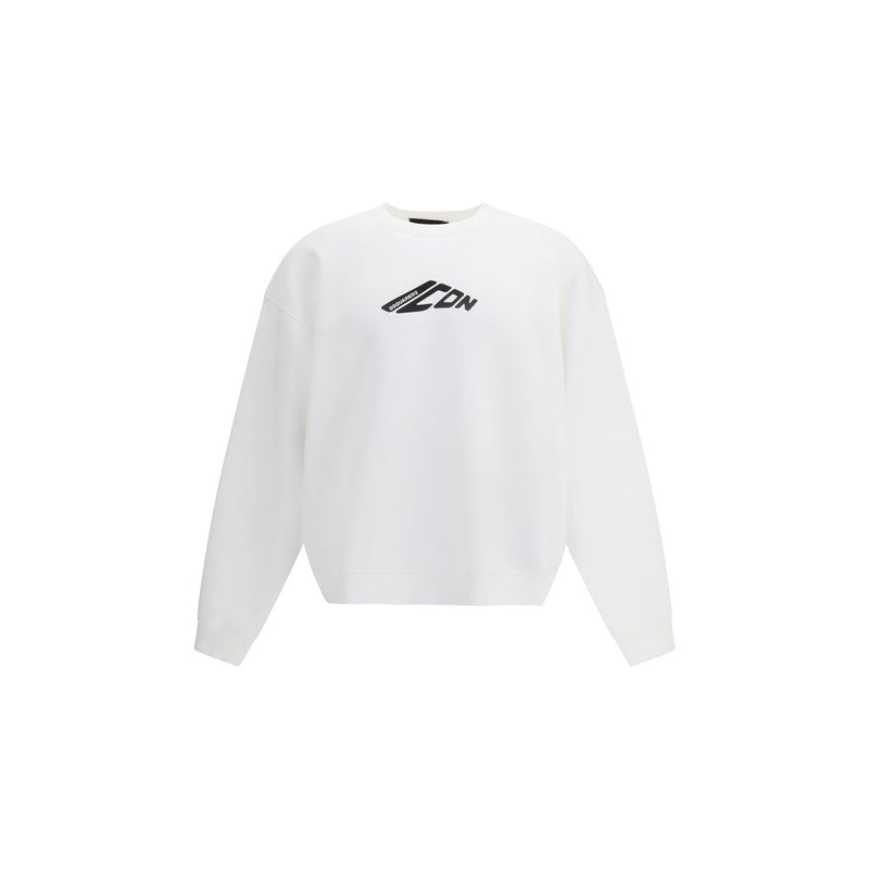 White Cotton Sweatshirt