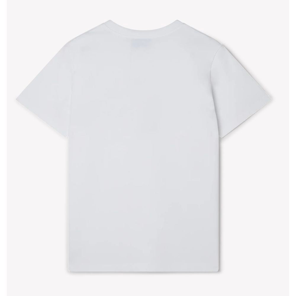 White Cotton T-Shirt-Casablanca-LabelTerrace.com
