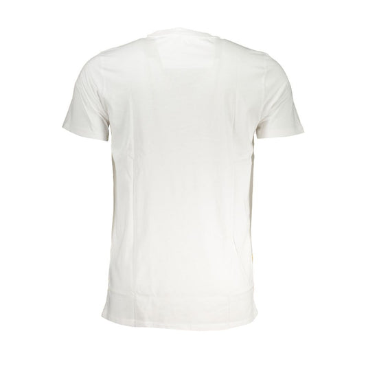 White Cotton T-Shirt-Cavalli Class-LabelTerrace.com
