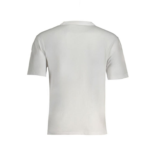 White Cotton T-Shirt-K-WAY-LabelTerrace.com