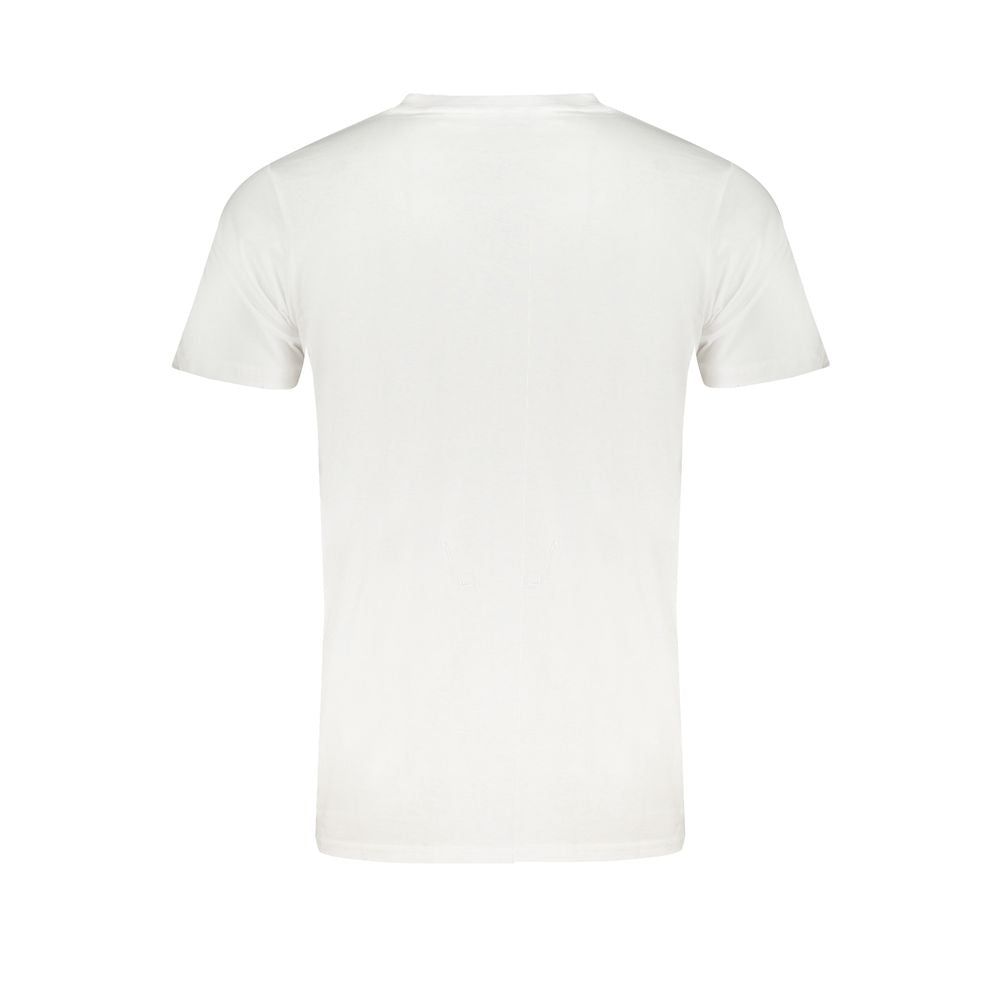 White Cotton T-Shirt-Norway 1963-LabelTerrace.com