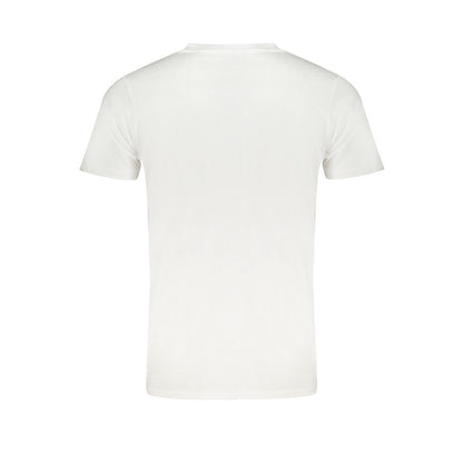 White Cotton T-Shirt-Norway 1963-LabelTerrace.com