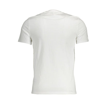 White Cotton T-Shirt-Guess Jeans-LabelTerrace.com
