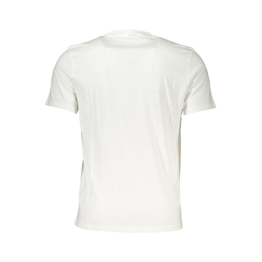 White Cotton T-Shirt-North Sails-LabelTerrace.com