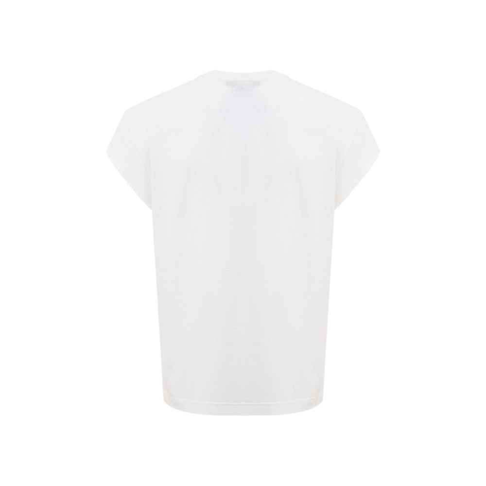 White Cotton T-Shirt-Dolce & Gabbana-LabelTerrace.com