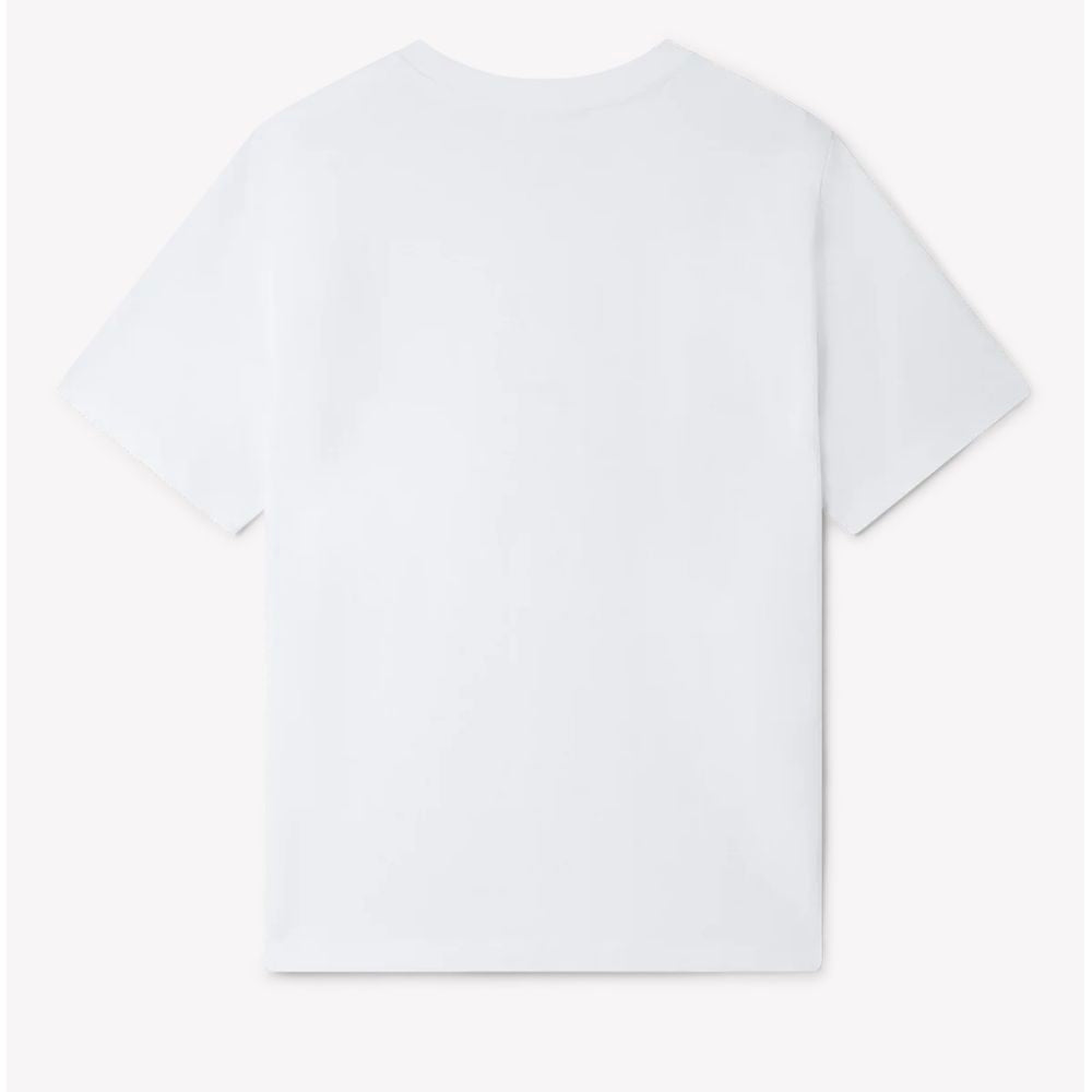 White Cotton T-Shirt-Casablanca-LabelTerrace.com