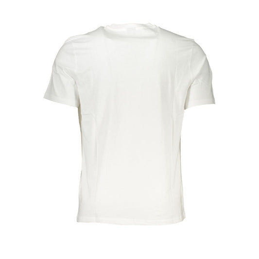 White Cotton T-Shirt-North Sails-LabelTerrace.com