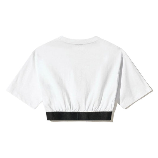 White Cotton Women T-Shirt-Comme Des Fuckdown-LabelTerrace.com