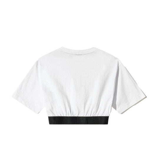 White Cotton Women T-Shirt-Comme Des Fuckdown-LabelTerrace.com