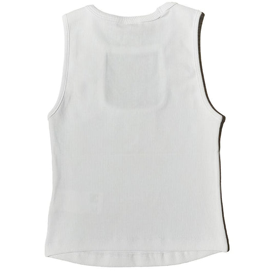 White Cotton Women Top-Comme Des Fuckdown-LabelTerrace.com