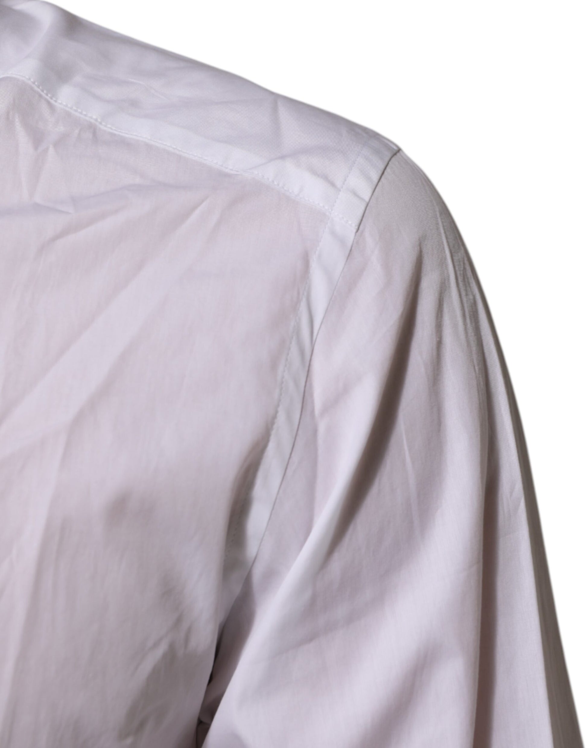 White Crown Collared GOLD Formal Dress Shirt