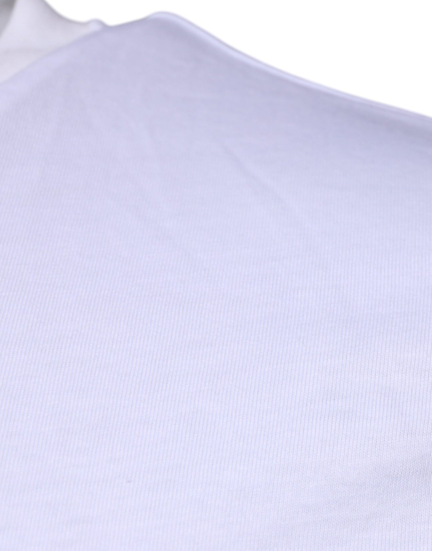 White DG Logo Cotton Crew Neck T-shirt-Dolce & Gabbana-LabelTerrace.com