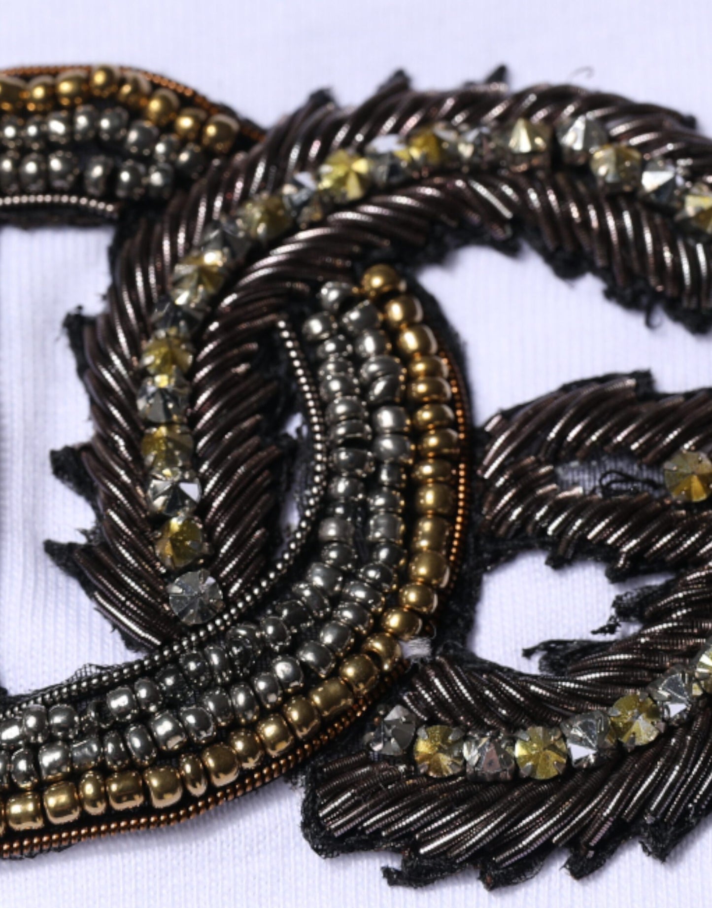 White DG Logo Cotton Crew Neck T-shirt-Dolce & Gabbana-LabelTerrace.com