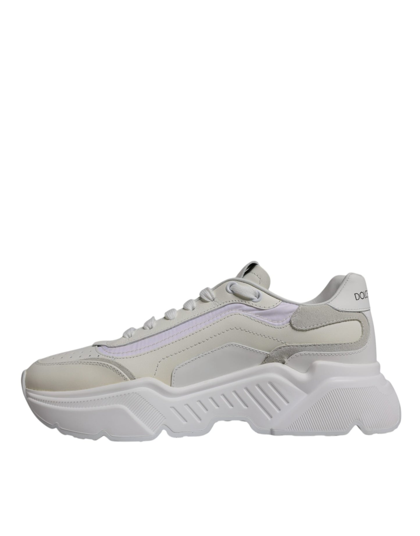 White Daymaster Low Top Sneakers Shoes-Dolce & Gabbana-LabelTerrace.com