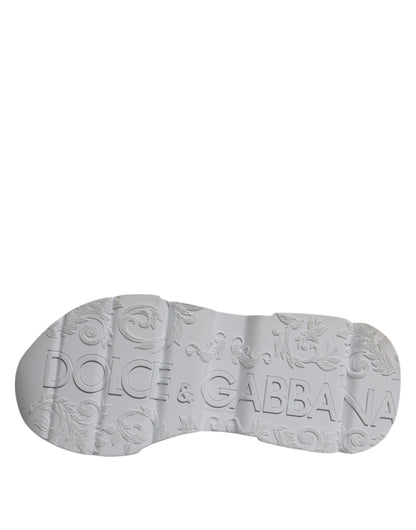 White Daymaster Low Top Sneakers Shoes-Dolce & Gabbana-LabelTerrace.com