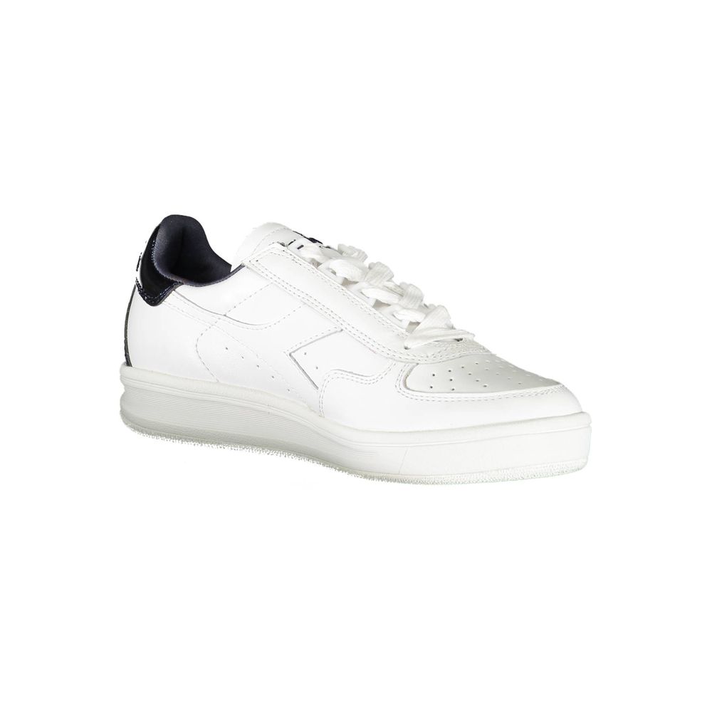 White Fabric Sneaker-Diadora-LabelTerrace.com