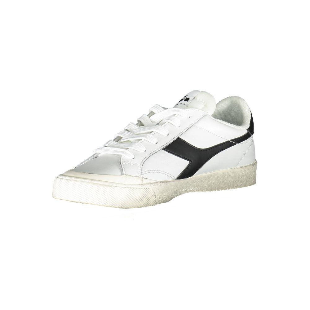 White Fabric Sneaker-Diadora-LabelTerrace.com