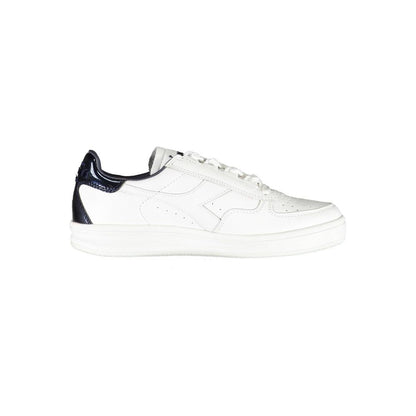 White Fabric Sneaker-Diadora-LabelTerrace.com