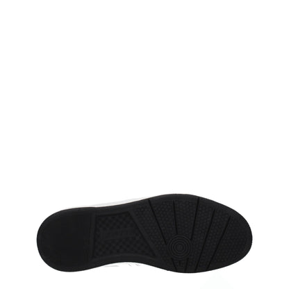 White Leather High Top Sneakers