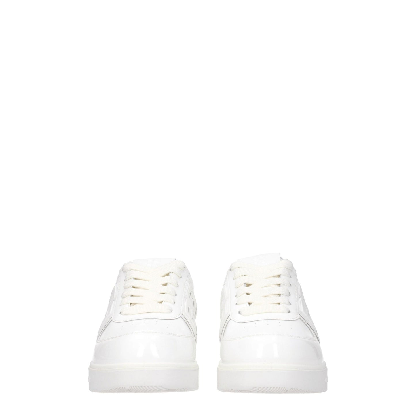 White Leather Low Top Sneakers-Givenchy-LabelTerrace.com