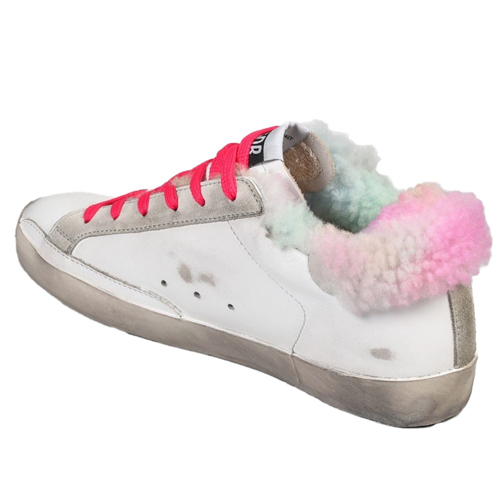 White Leather Sneaker-Golden Goose-LabelTerrace.com