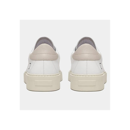 White Leather Sneaker