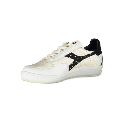 White Leather Women Sneaker-Diadora-LabelTerrace.com