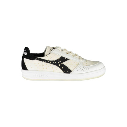 White Leather Women Sneaker-Diadora-LabelTerrace.com