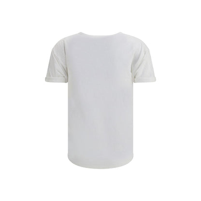 White Linen T-Shirt