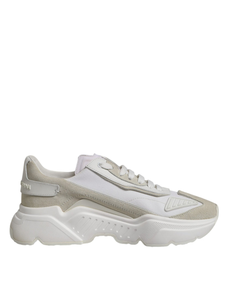White Low Top Daymaster Men Sneakers Shoes-Dolce & Gabbana-LabelTerrace.com