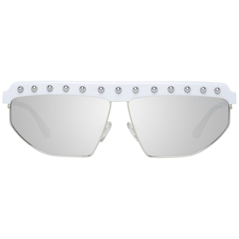 White Metal Sunglasses-Victoria's Secret-LabelTerrace.com