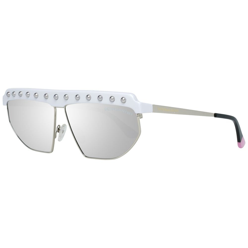 White Metal Sunglasses-Victoria's Secret-LabelTerrace.com