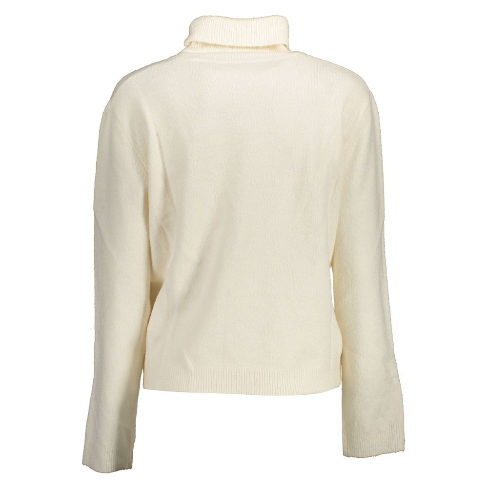 White Nylon Sweater-U.S. POLO ASSN.-LabelTerrace.com
