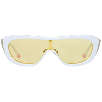 White Plastic Sunglasses-Victoria's Secret-LabelTerrace.com