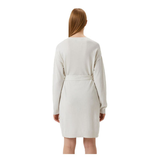 White Polyamide Dress