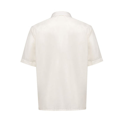 White Polyester Shortsleeve-Dior-LabelTerrace.com