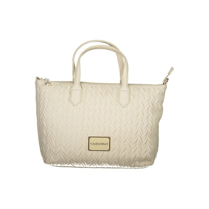 White Polyethylene Handbag-Mario Valentino-LabelTerrace.com