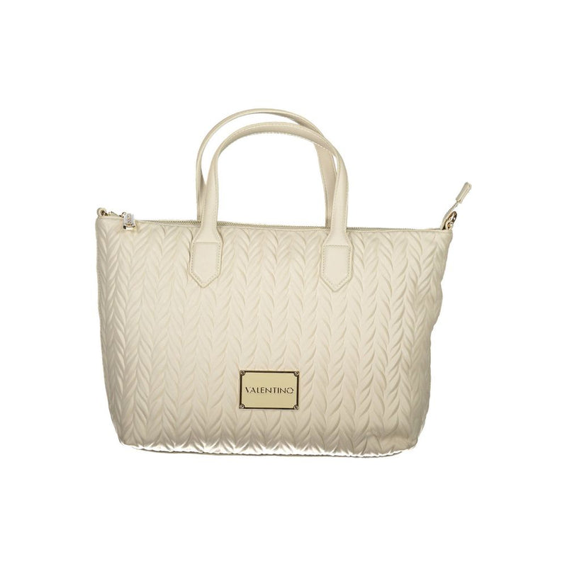 White Polyethylene Handbag-Mario Valentino-LabelTerrace.com