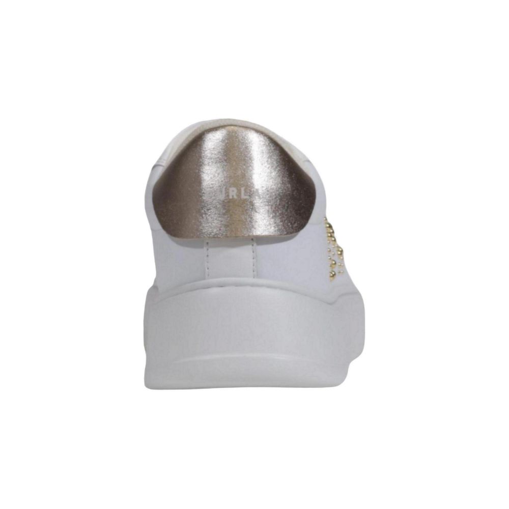 حذاء رياضي من البولي إيثيلين باللون الأبيض