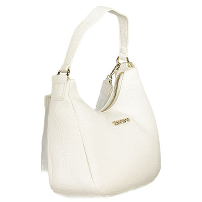 White Polyethylene Women Handbag